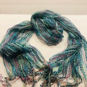 Scarf multi colored. Very light